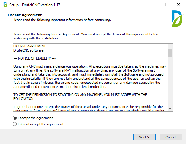 DrufelCNC manual