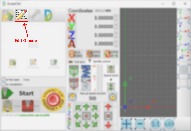 settings window